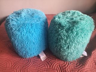 Decorative plush pillows