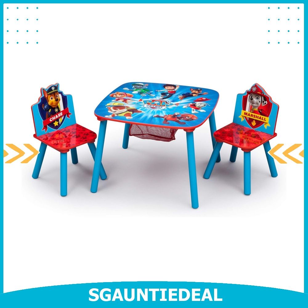 Paw patrol childrens table and chairs new arrivals