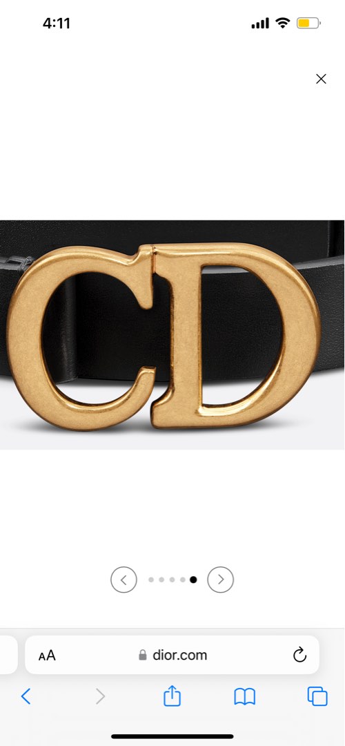 DIOR CD SADDLE BELT Women s Fashion Watches Accessories Belts
