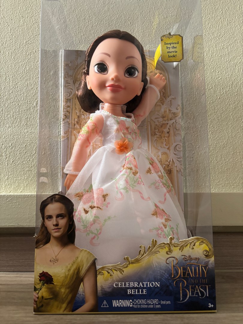 DISNEY BEAUTY THE BEAST BELLE CELEBRATIONS DRESS DOLL