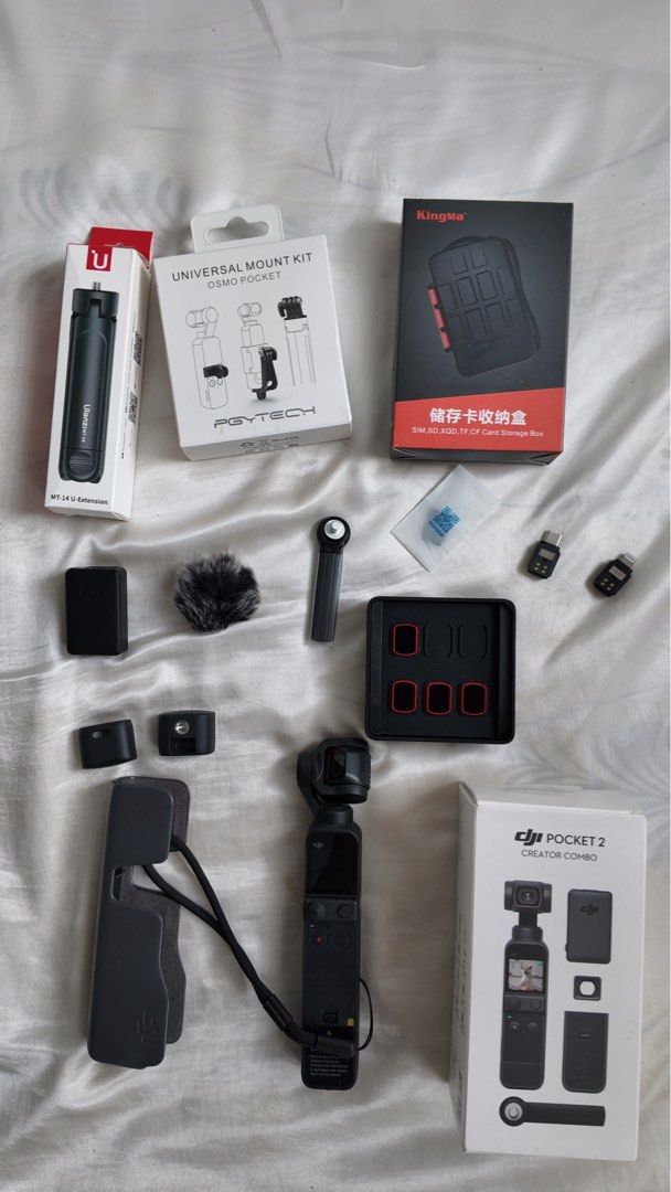 DJi Osmo Pocket 2 Creator Combo Photography Cameras on Carousell