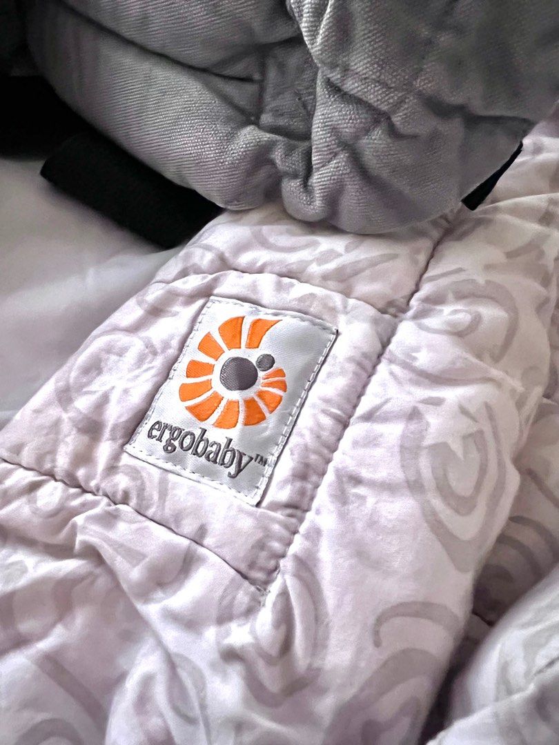 Ergobaby carrier - galaxy grey (Category: Carriers & Slings) located in San Pedro. Submitted by prelovedfromsouth_9 (Listing ID 1280622221, Image 3). Description: Slightly negotiable. No tear or issues but with signs of usage. With infant insert Washable Rfs: decluttering.