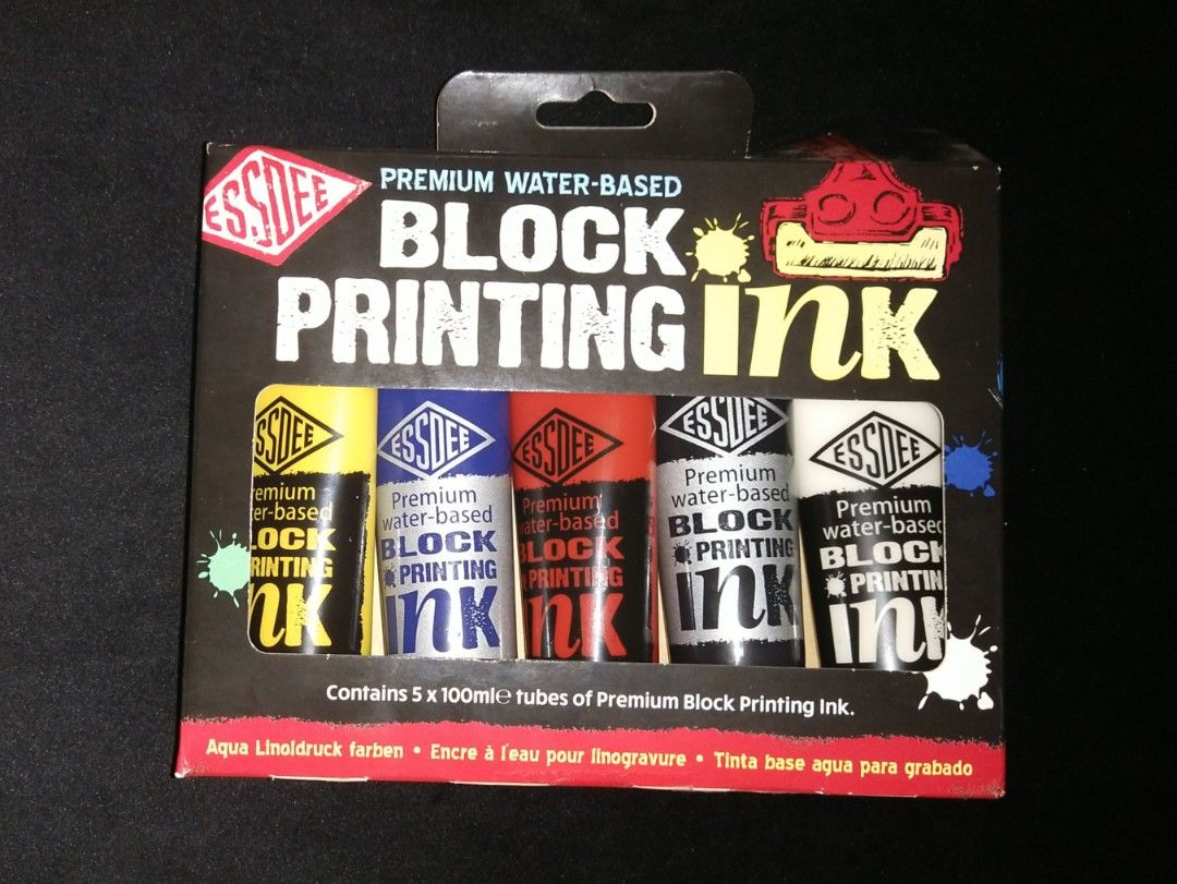 Essdee Premium Water-based Block Printing Ink, Hobbies & Toys ...
