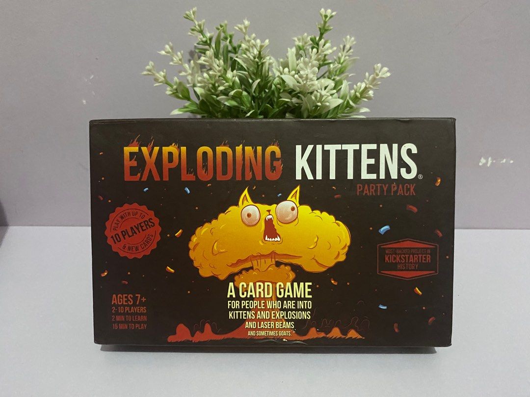 Exploding Kittens Party Pack (Category: Storybooks) located in Malolos. Submitted by denden3022 (Listing ID 1280750411, Image 1). Description: - Haven’t use this ever since I bought it. - Bought it from the 🍊 app..