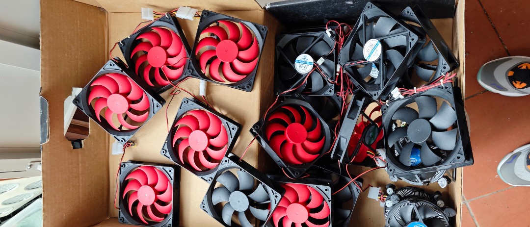 Fans many of them BNIB, Computers & Tech, Parts & Accessories, Computer ...