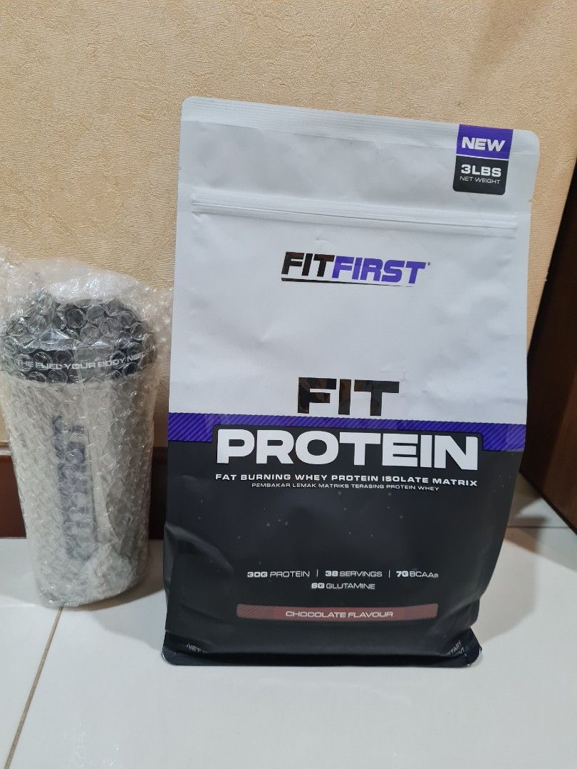 Fitfirst-fit protein 3Lbs, Health & Nutrition, Health Supplements ...