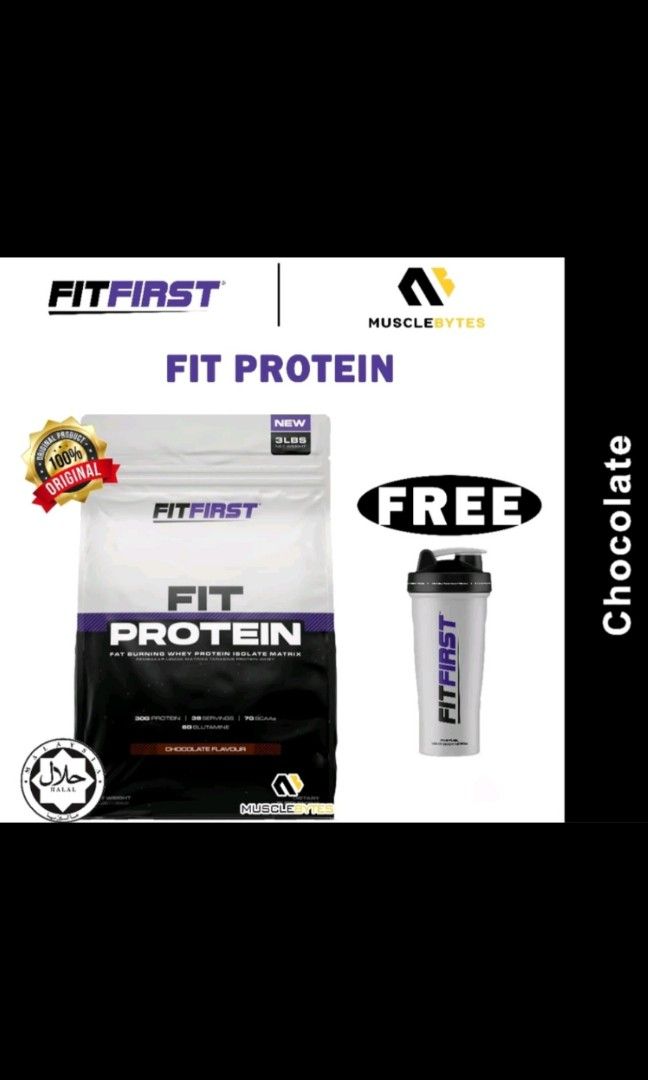 Fitfirst-fit protein 3Lbs, Health & Nutrition, Health Supplements ...