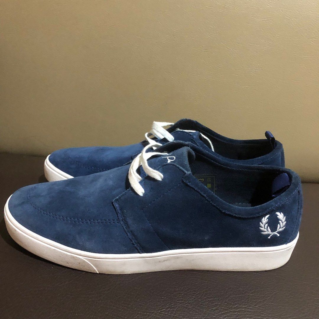 Fred perry byron low suede hot sale