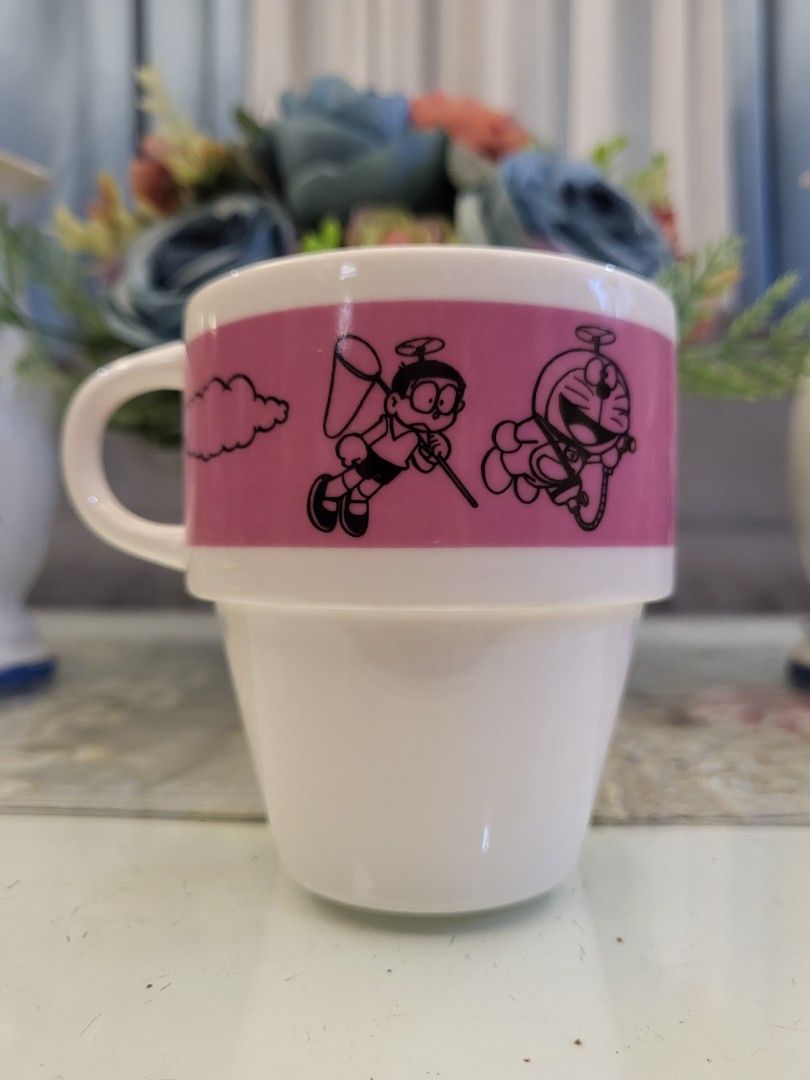 Fujiko Doraemon Pink Cup Mug (Category: Coffee & Tea Tableware) located in San Fernando. Submitted by jpmarketplace2023 (Listing ID 1280677965, Image 3). Description: -Fujiko Doraemon pink cup mug for only PHP220 -Authentic from Japan.