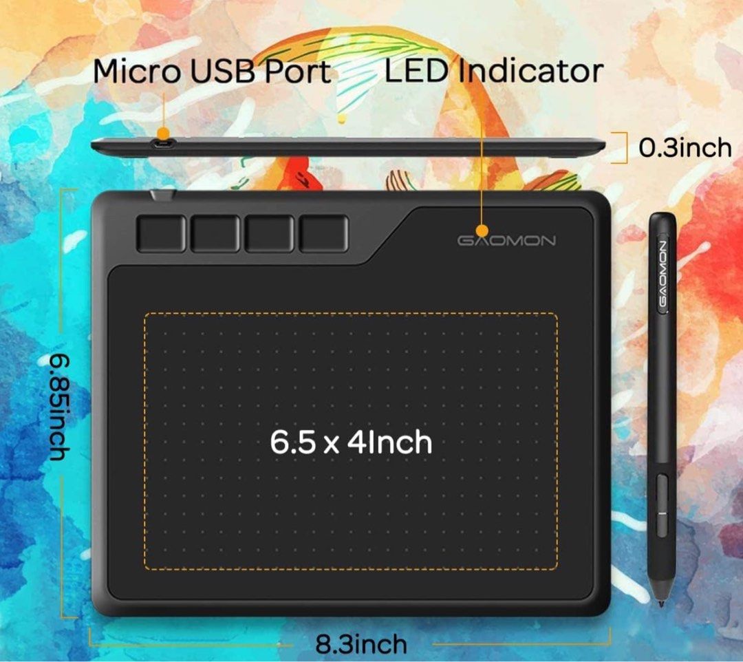 Osu Tablet Gaomon S620 Osu Gaomon S620 Inch Anime Digital Graphic