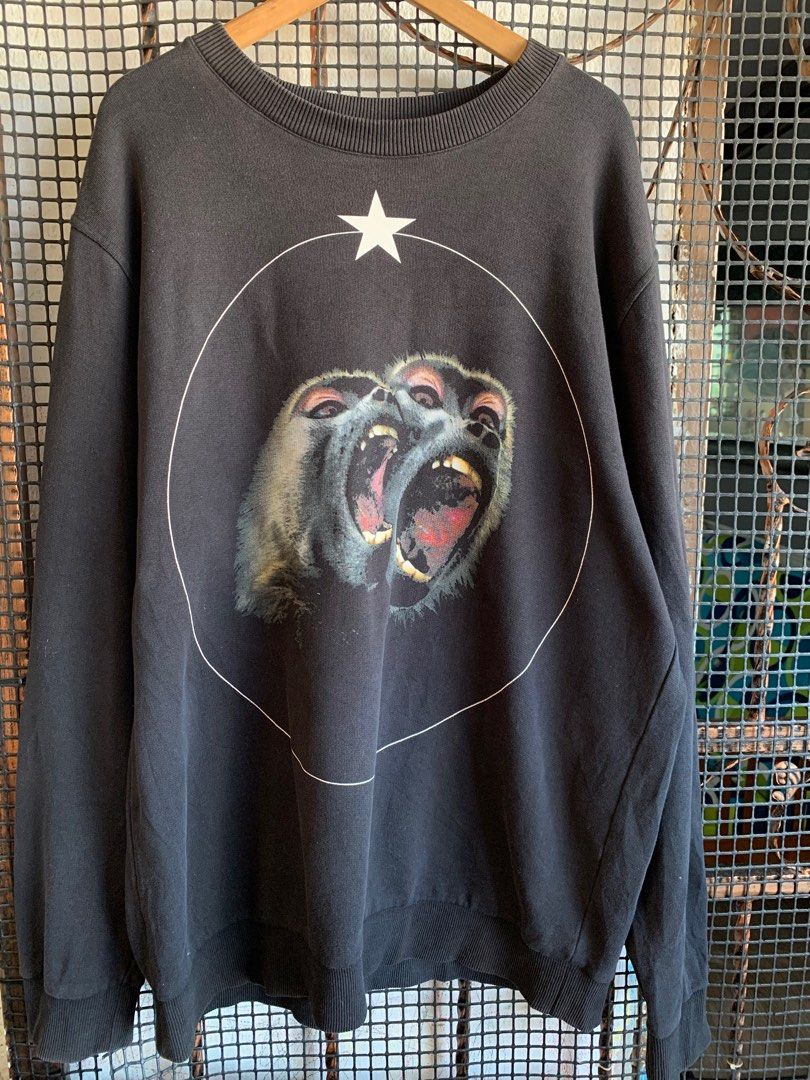 Givenchy monkey hot sale brothers sweatshirt