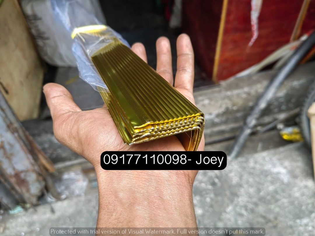 Gold stair nosing (Category: Construction & Building Materials) located in Manila. Submitted by joeyroque09 (Listing ID 1280597568, Image 3). Description: 0-9-1-7-1-1-0-0-9-8- stair nosing Ansi gold Specs: 1 3/4" x 1" x 8ft price: 250 .