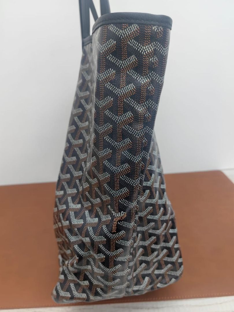 Goyard goyardine saint store louis gm black