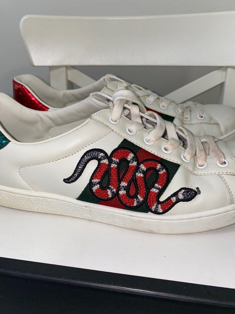 Gucci Ace Trainer Sneakers Snake Men s Fashion Footwear