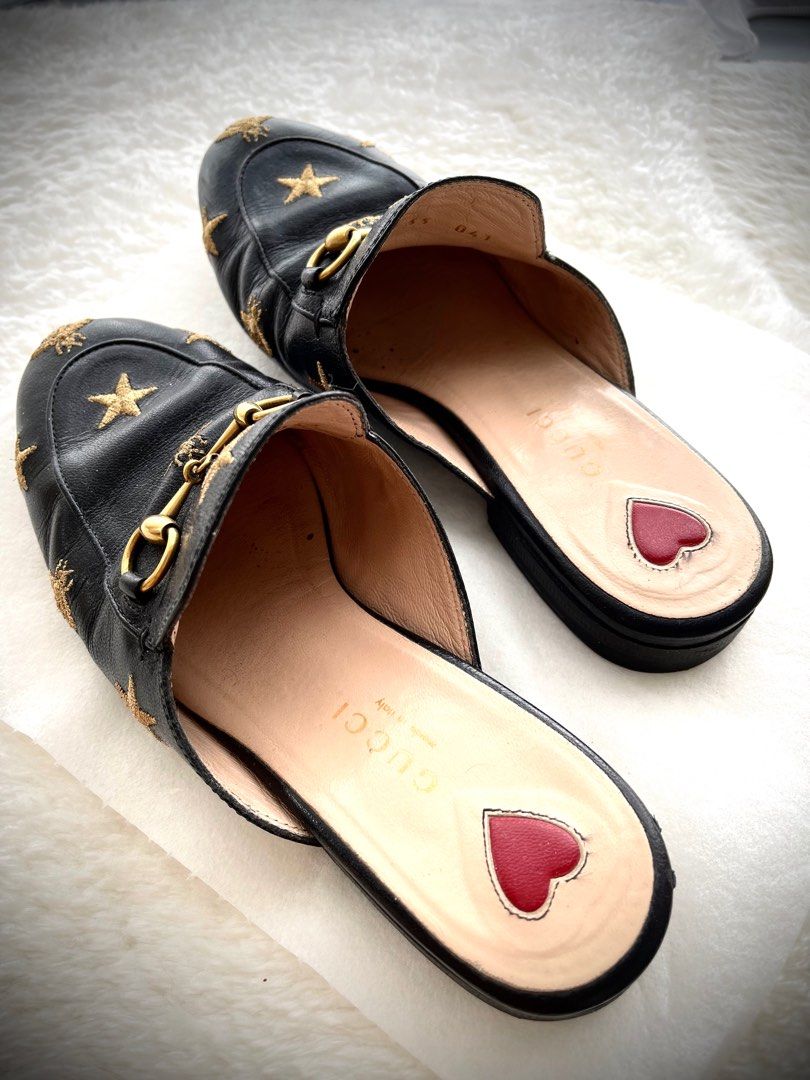Gucci bee shop and star mule