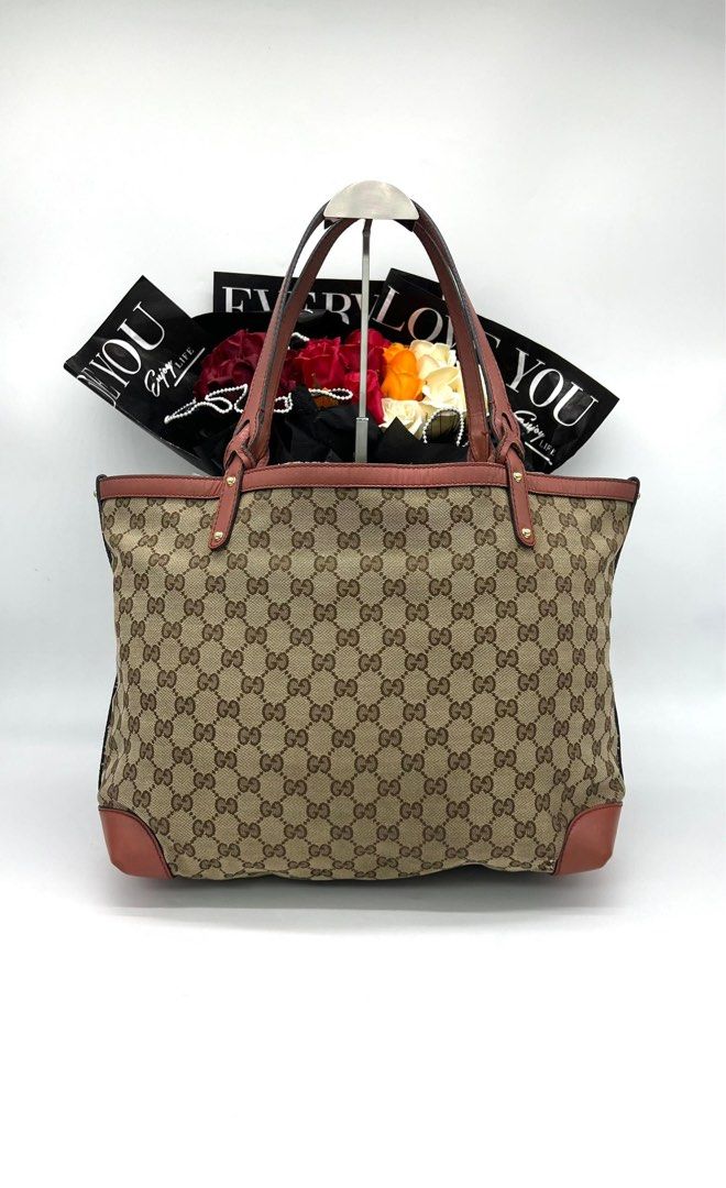 Gucci GG Canvas Tote Bag Luxury Bags Wallets on Carousell