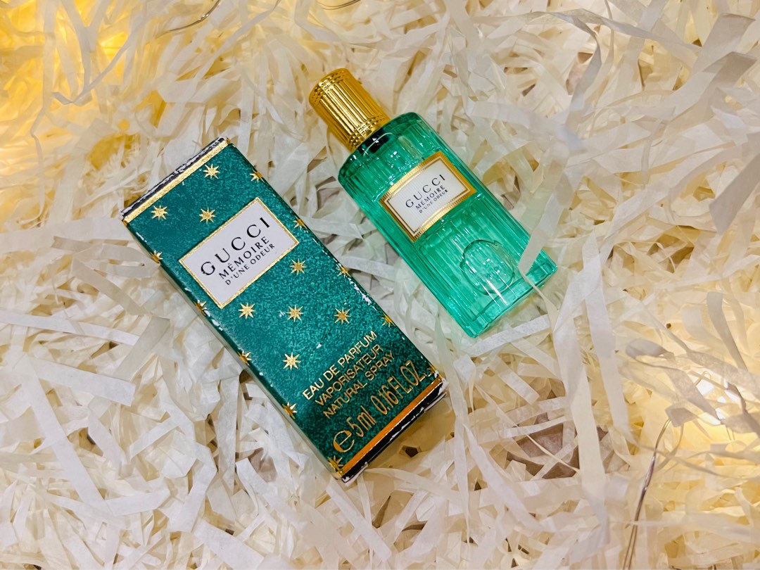 Gucci Memoire D Une Odeur EDP Miniature 5ml Beauty Personal Care Fragrance Deodorants on Carousell