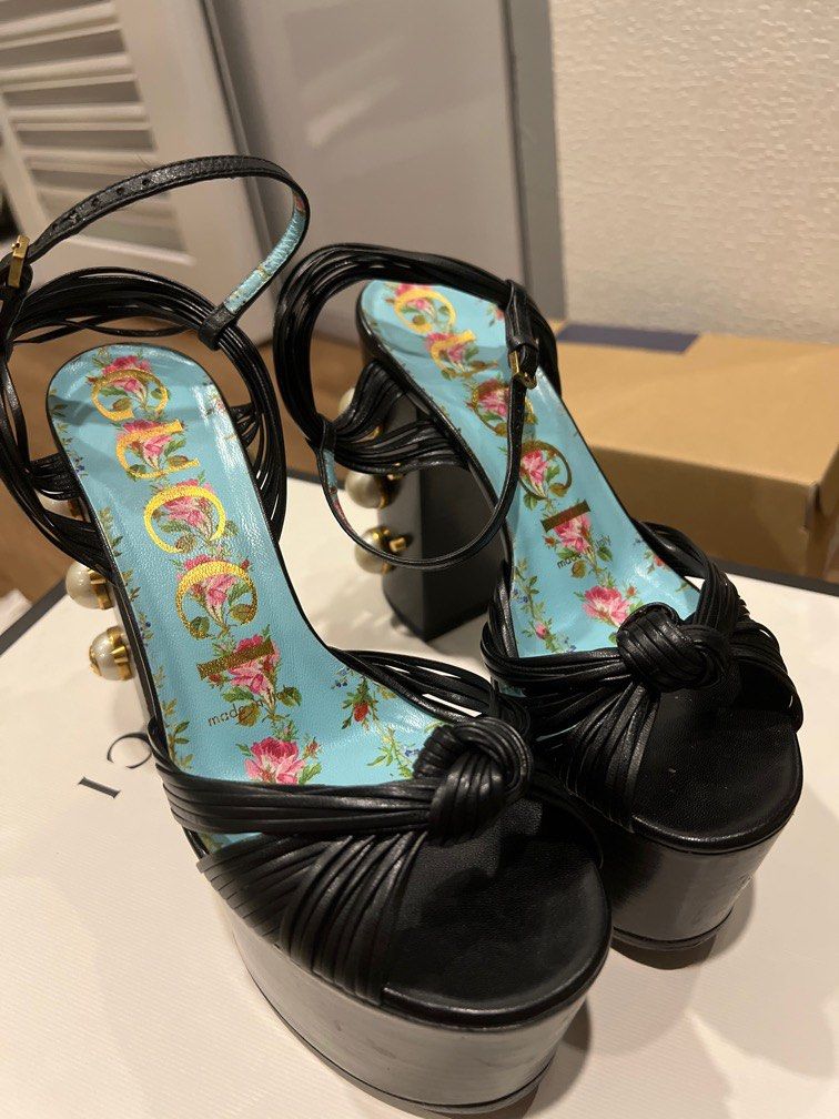 Gucci store pearl heels