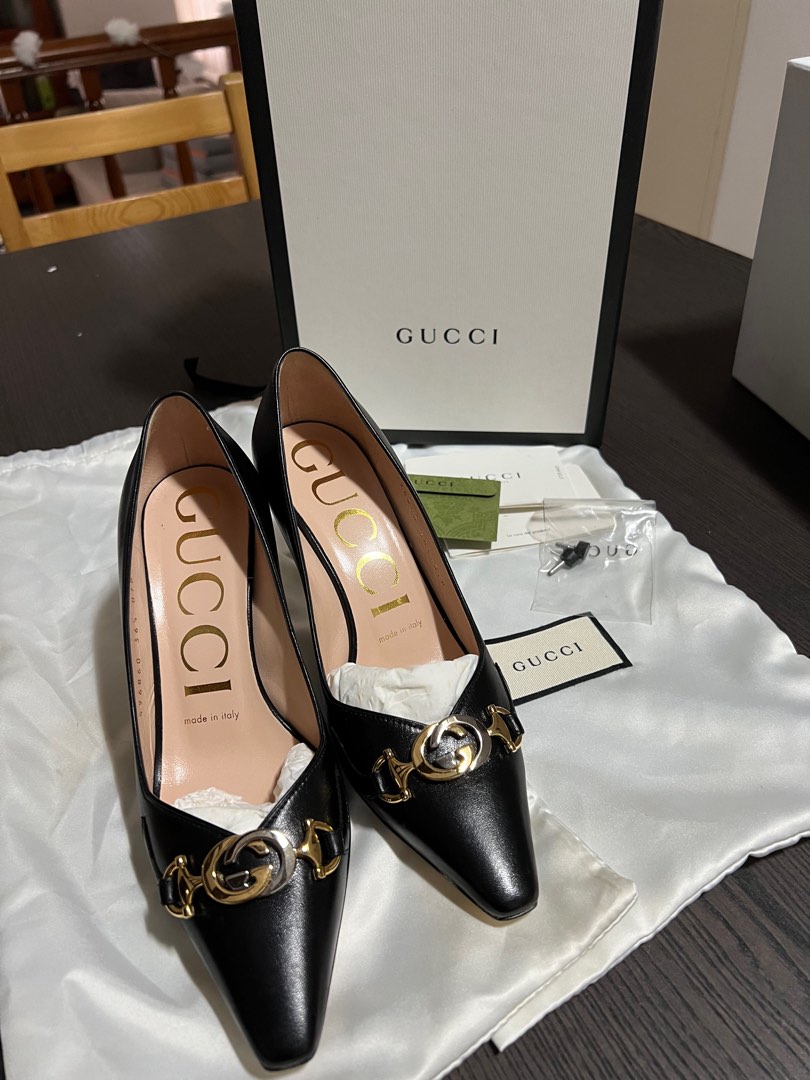 Gucci shoe heels pumps authentic Luxury Sneakers Footwear on