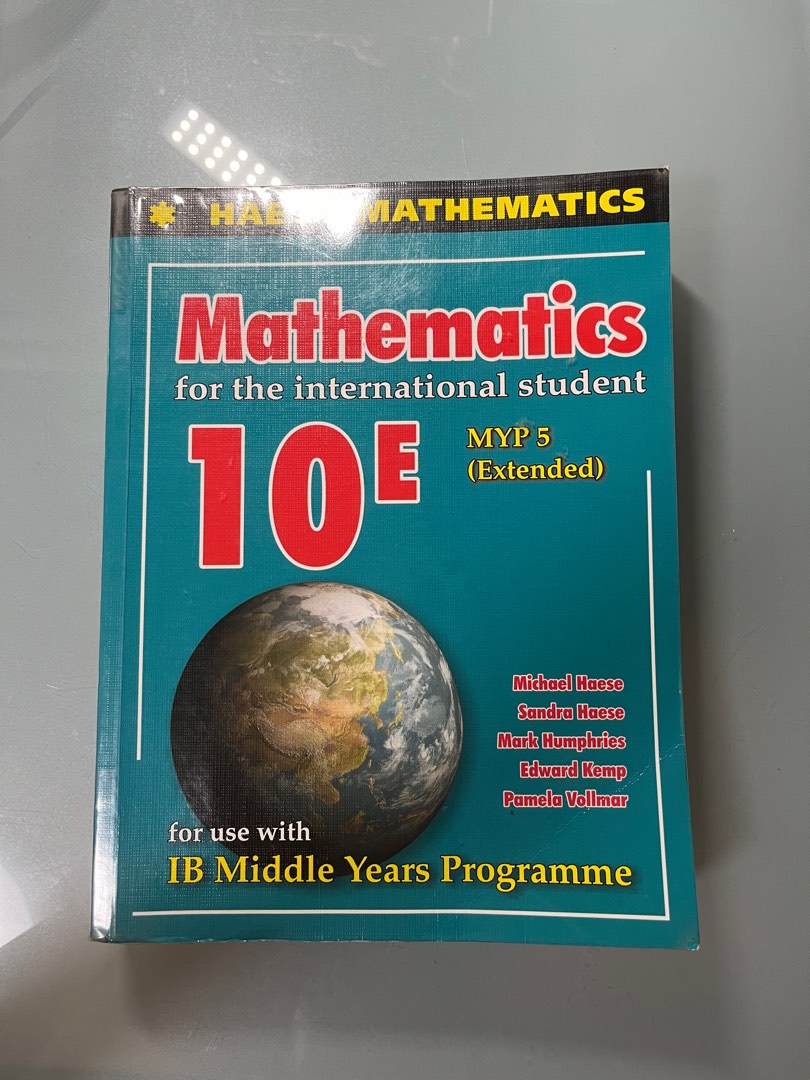 Haese mathematics 10e ib middle years textbook hobbies toys books