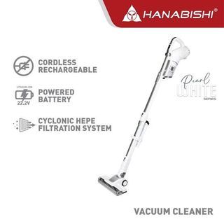 Hanabishi Aesthetic White Cordless Vacuum Cleaner