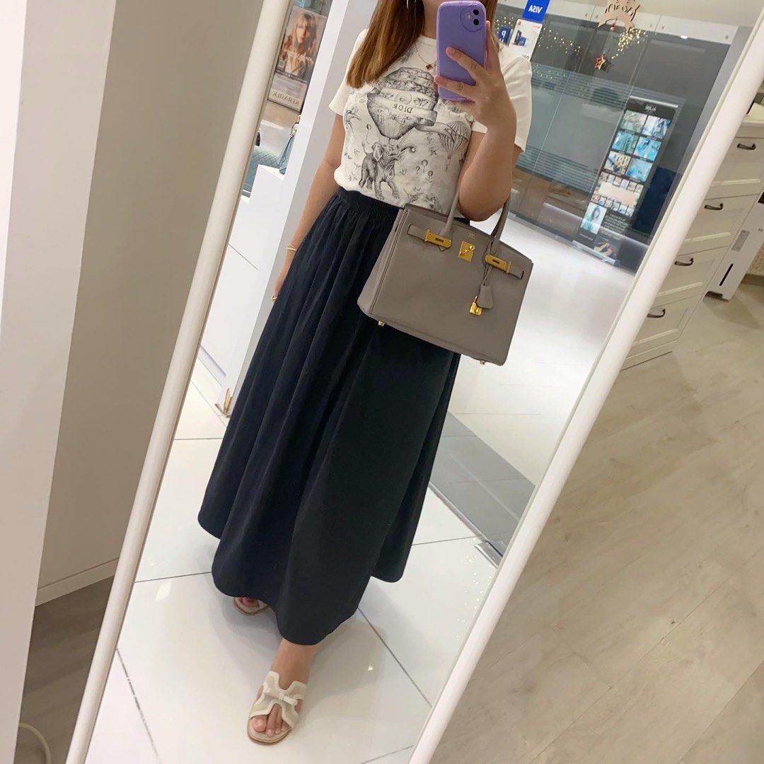 ✖️SOLD✖️ Hermes Birkin 30 in Gris Asphalt Togo Leather and GHW