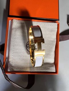 Hermes Bracelet *Brand New* 經典白色 所有膠紙未撕，連盒，防塵袋，絲帶64228976438530110