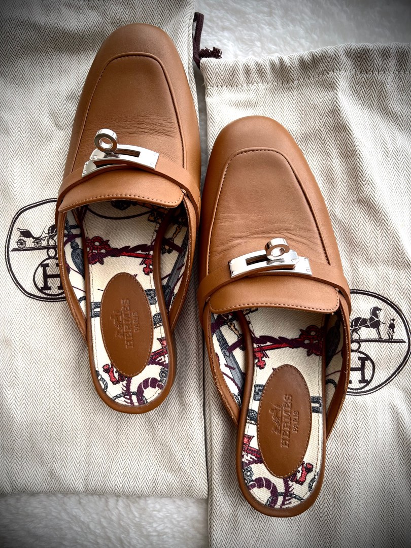 Hermes Mule femme oz veau Size 35 Authentic Women s Fashion