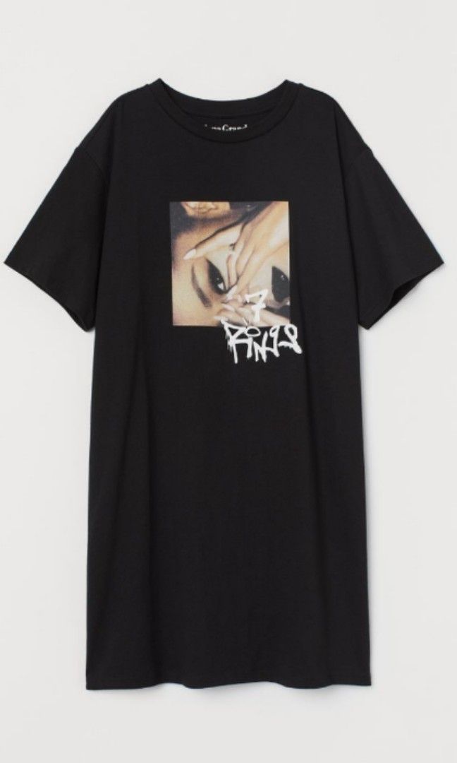 H and m tee shirt dress online
