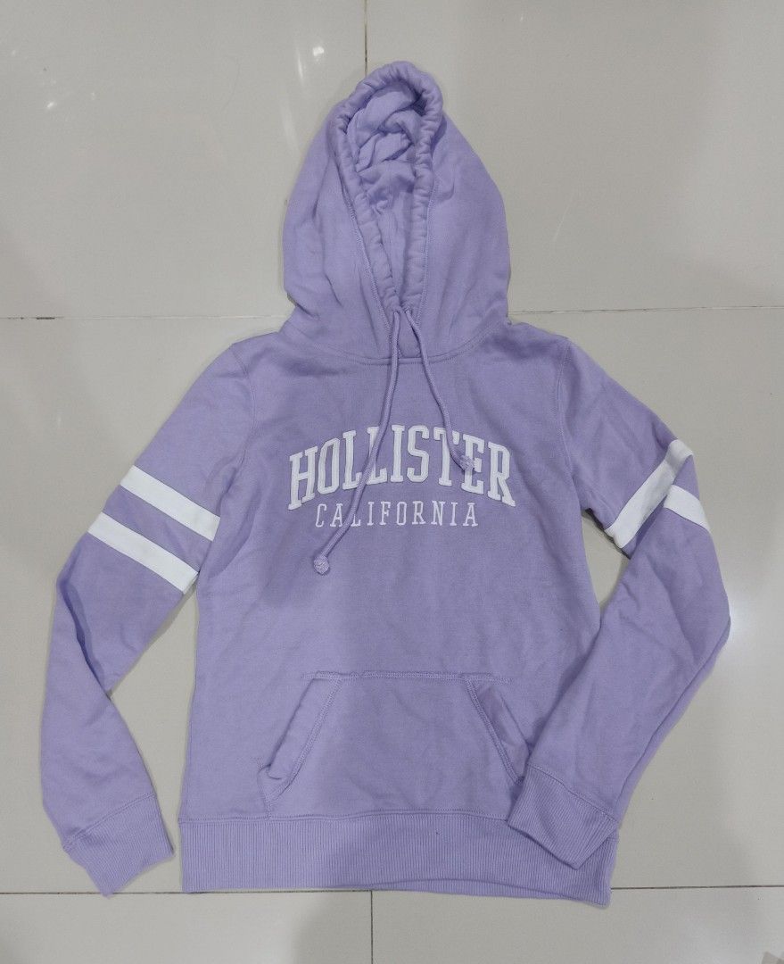 Hollister lilac hoodie outlet