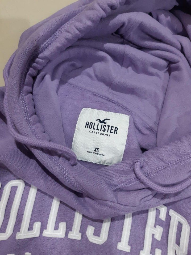 Hollister California Lilac Hoodie