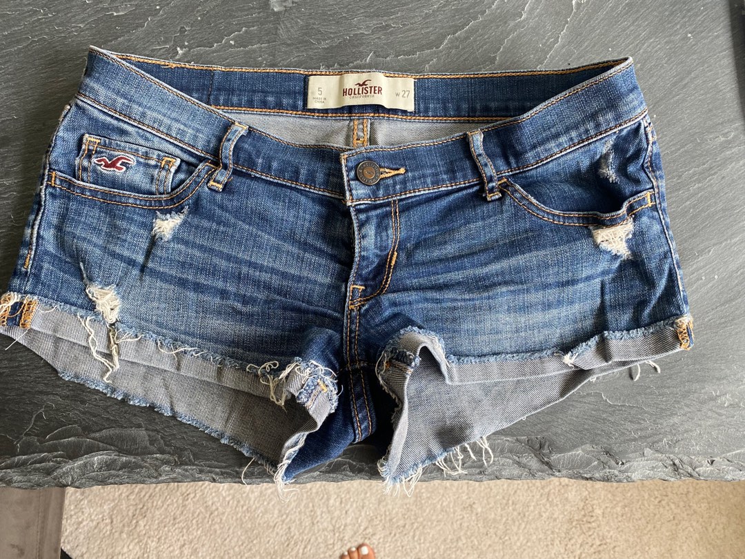 Hollister denim shorts store