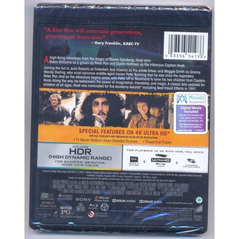 Hook (Blu-ray + DVD)