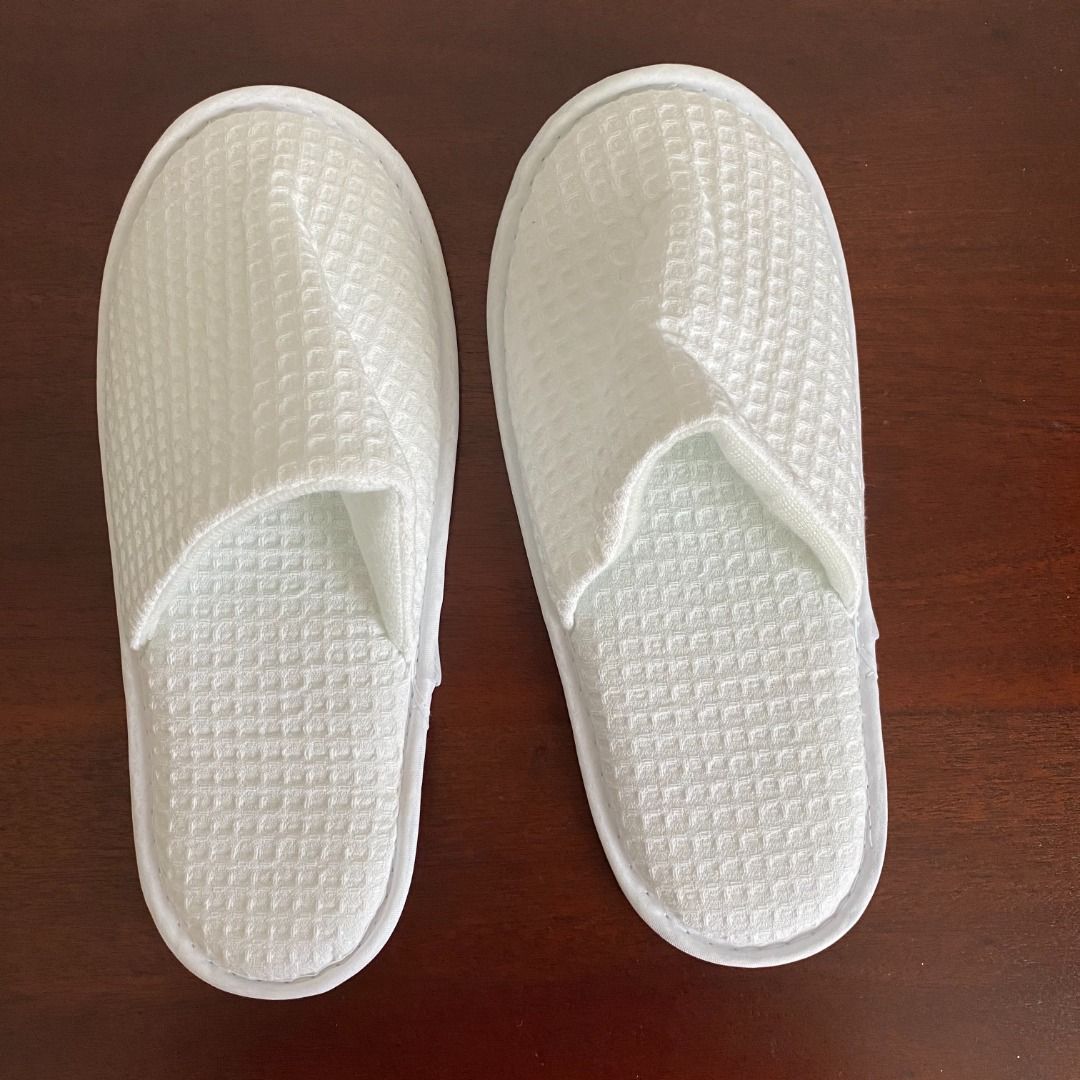 White slippers cheap for mens