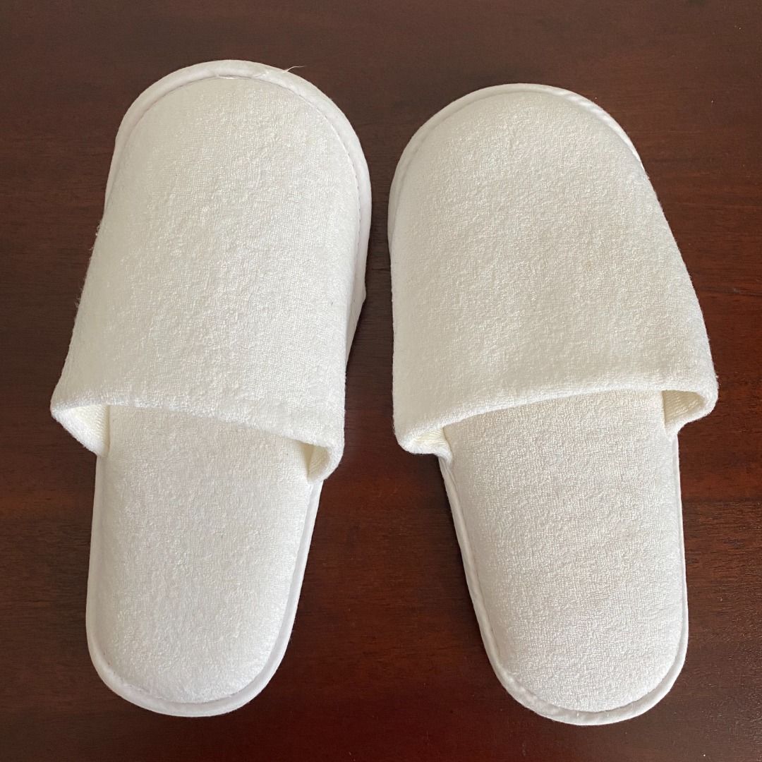 Men's hotel slippers on sale