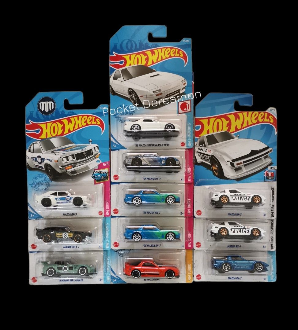 Hotwheels lot Mazda Hobbies Toys Toys Games on Carousell