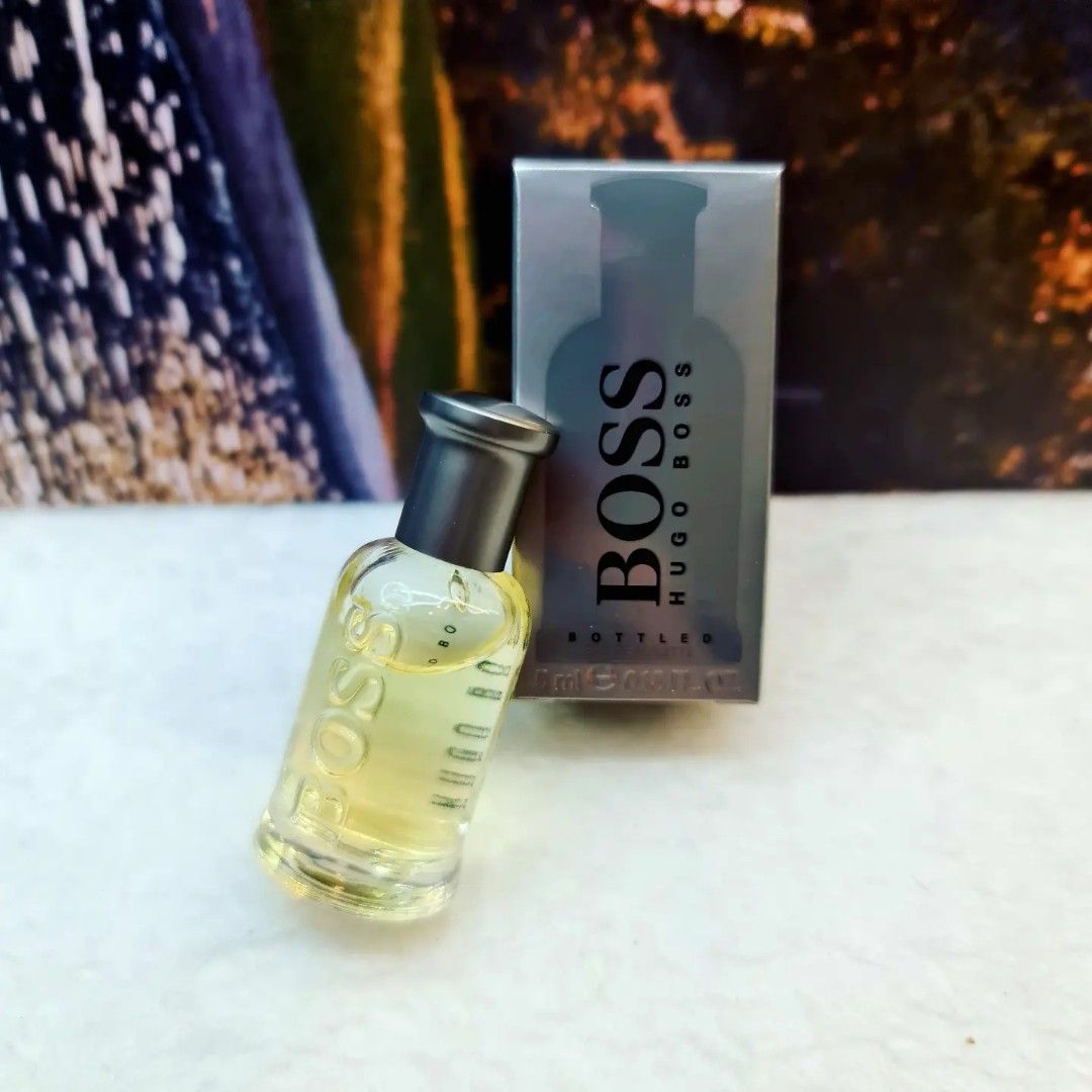 HUGO BOSS BOTTLED EDT MINIATURE PERFUME 5ML