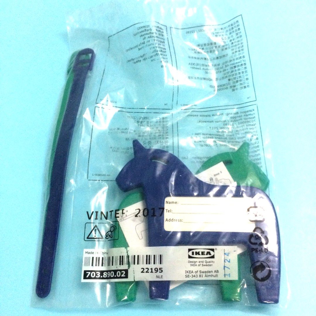 ikea luggage tag