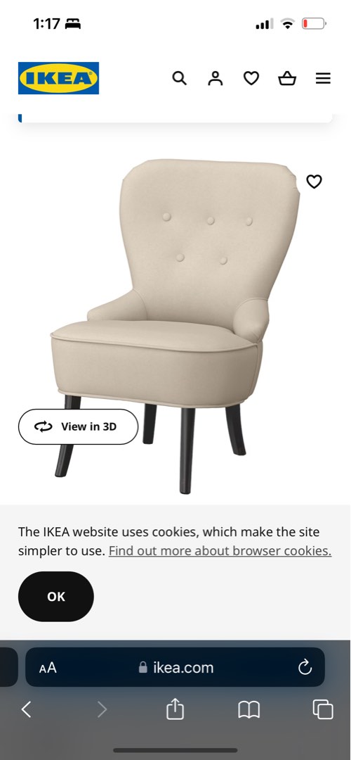 Remsta armchair ikea sales