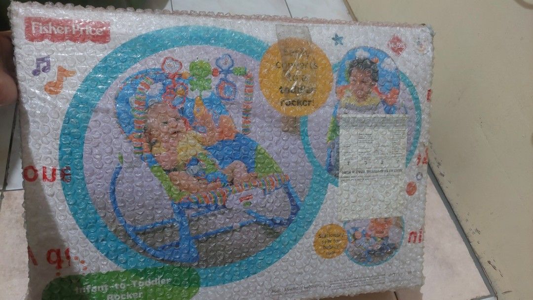Infant to toddler Rocker (Category: Kids Tables & Chairs) located in Manila. Submitted by wen_sa (Listing ID 1280704505, Image 2). Description: infant to toddler rocker. slighlty used then kept in the box na #2024declutter.