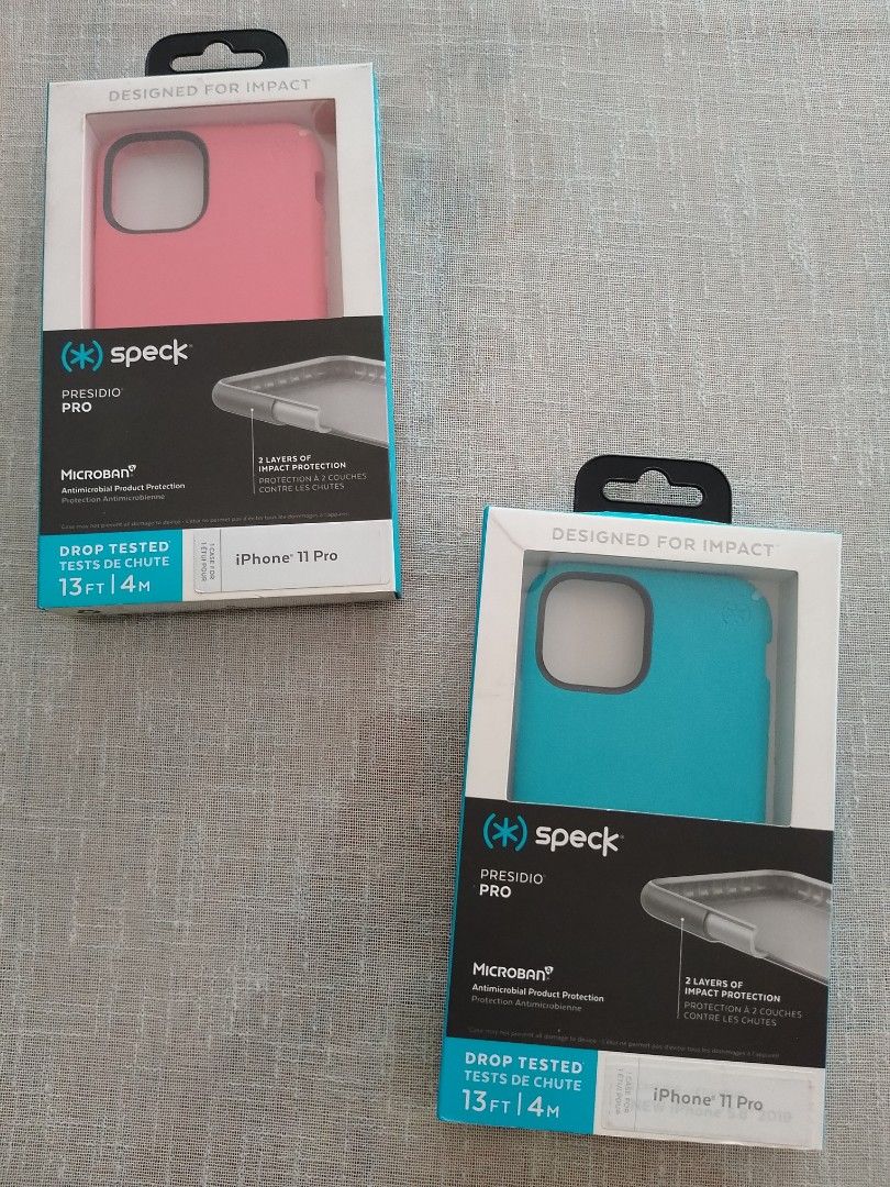 iPhone 11 Pro case (Category: Cases & Sleeves) located in Antipolo. Submitted by zouk0ut (Listing ID 1280589571, Image 1). Description: Speck Presidio Pro Case for iPhone 11 Pro * brand new, sealed, authentic PHP 300 (MSRP PHP 1,590) Color: Blue Pink - SOLD Meet up points: La Salle College Antipolo Town & Country Heights Chapel Courier: LBC CoP, MCFA Express Same day delivery: Grab, Lalamove.