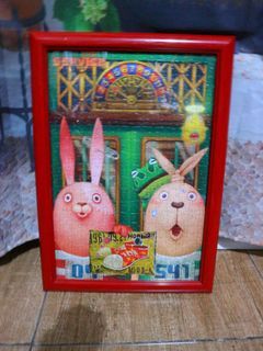 japan surplus puzzle frame rabbit