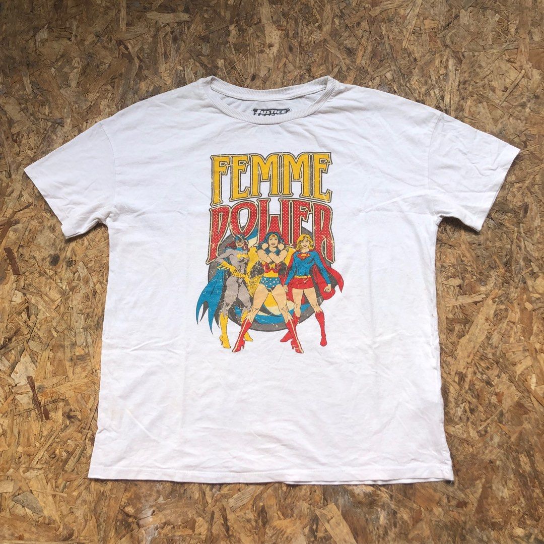 Justice League Femme Power Dc Comics Cartoon Shirts