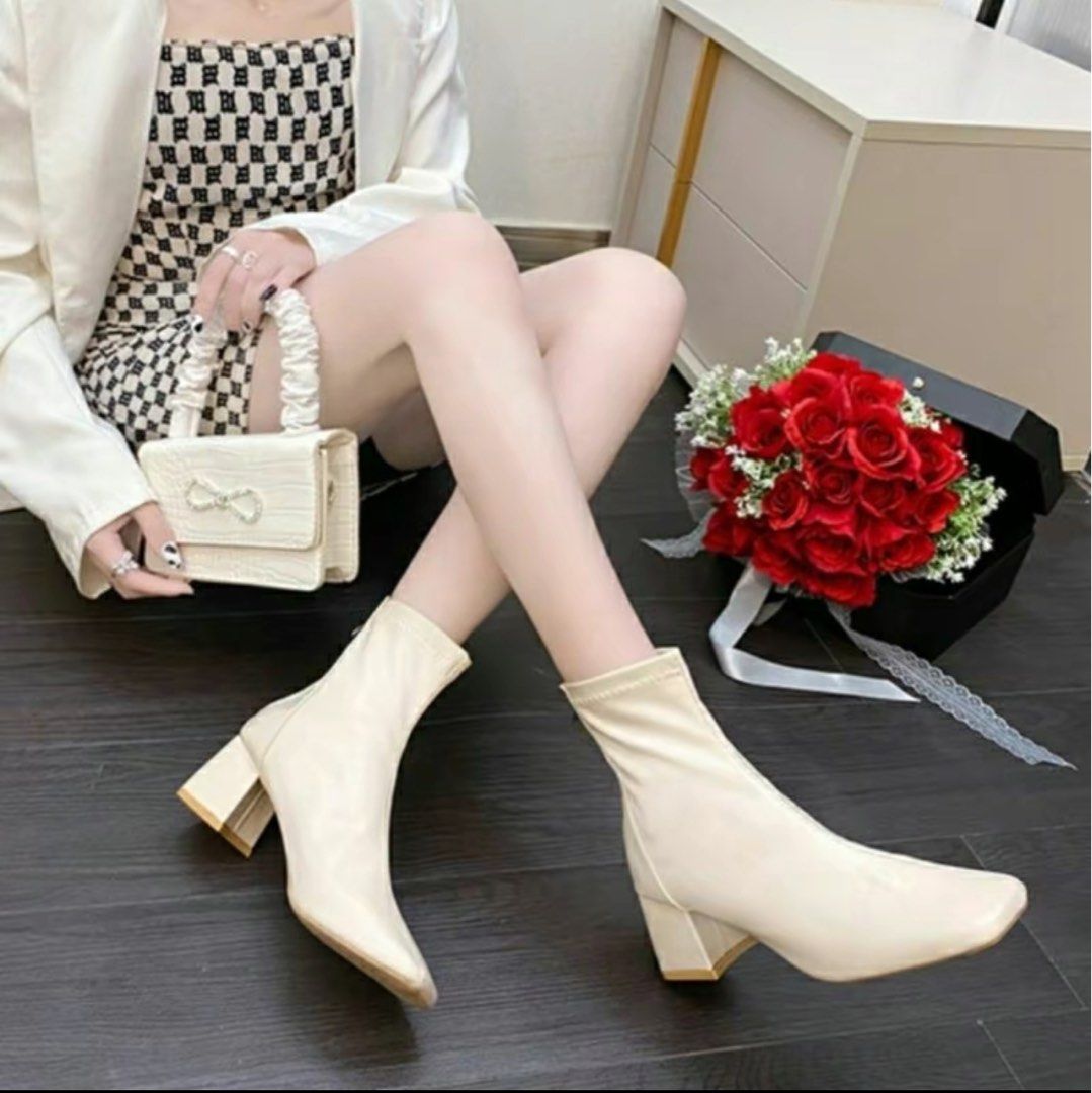 Korean ankle clearance boots