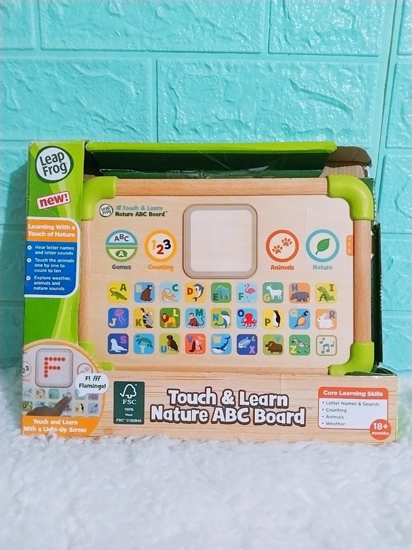 Leapfrog Touch and Learn Nature ABC Board, Babies & Kids, Infant