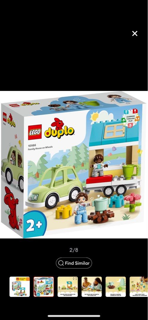 LEGO DUPLO Town Family House on Wheels 10986