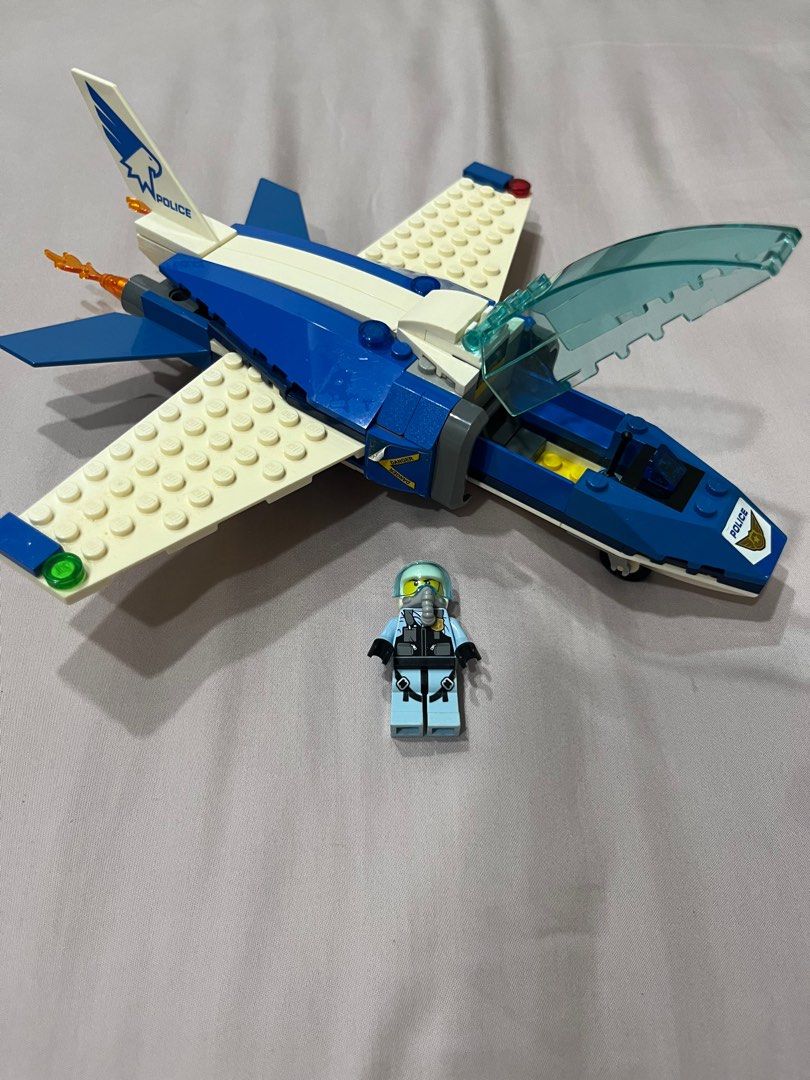 Lego police airplane top