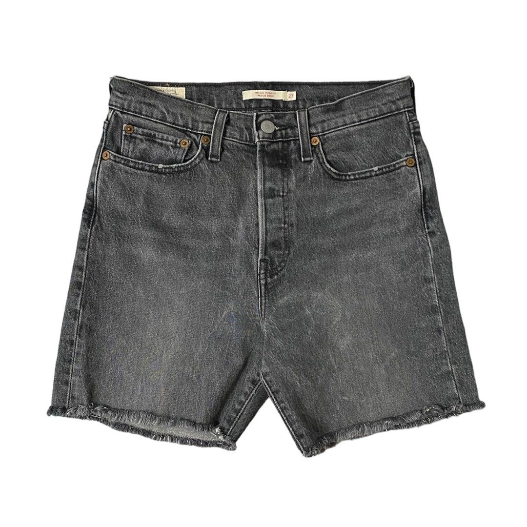 Women's High-Rise Black Denim Shorts 3'', Women's Clearance