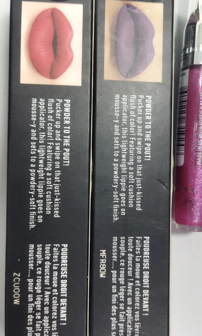 Lippies for Sale (Category: Makeup) located in Paranaque City. Submitted by tiyenscubeph (Listing ID 1280693239, Image 2). Description: for Take All only 1,200 NYX Powder Puff 2pcs LA Girl Lip Paint 1pc Rimmel NY Stay Glossy.