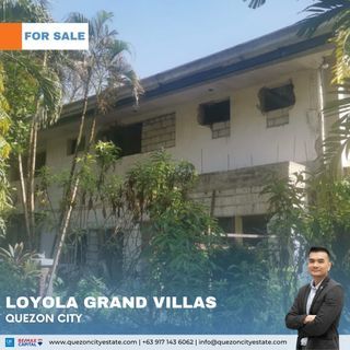 Lot with Old Structure For Sale located in Loyola Grand Villas, Quezon City!